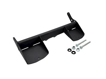 One-piece adjustable footrest black OK/KZ '20/24