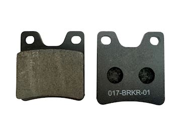 Rear brake pad for AP-race 08 Caliper Carbon Fiber black set 2-pc