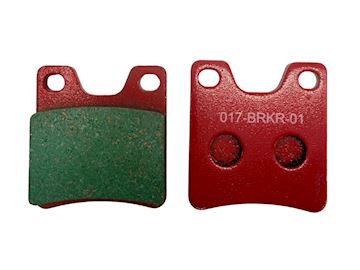 Rear brake pad for AP-race 08 caliper red set 2-pc