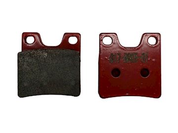 Remblokken achter KSI carbon AP-race 08 rood set 2-st