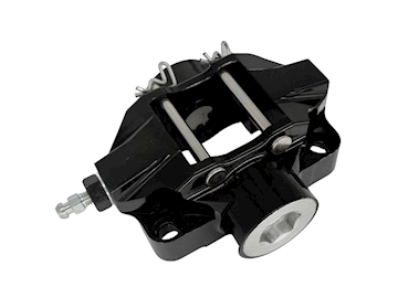 Front brake caliper right with brake pads medium