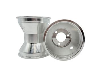 Wheel rear 145mm aluminium Righetti 1-pc