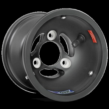 Wheel rear aluminium 212mm V Douglas 1-pc