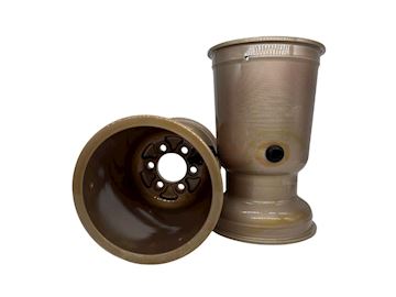 Wheel rear 212mm group 1&2 wheelbase 58 MG HQ F Eurostar 1-pc gold