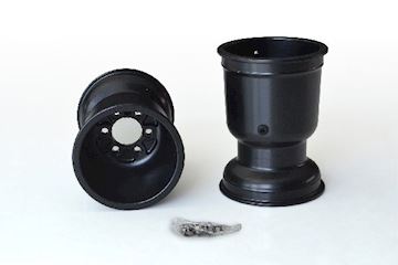 Wheel rear 185mm wheelbase 58 MG HQ 6 holes Eurostar 1pc