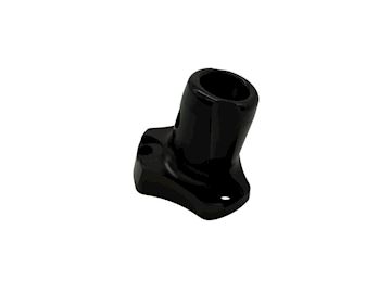 Steering wheel hub with angle mini