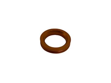 Stub axle spacer 5x17mm Gold
