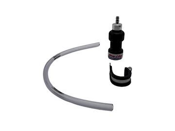 Radiator recovery tank black New Line