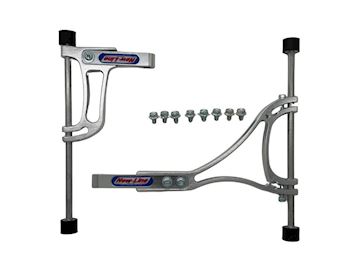 Radiator supports large silver New Line