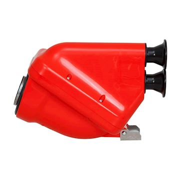 Noise filter Active 30mm red/black
