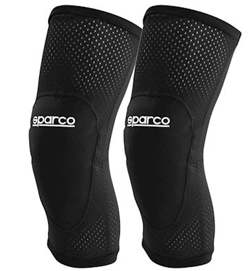 Knie beschermers zwart Sparco