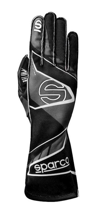 Karting gloves Sparco K-Arrow+ black size 10 waterproof