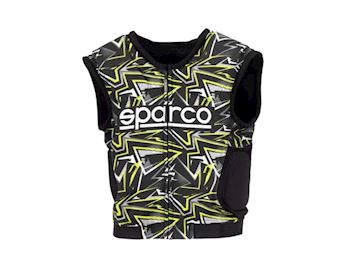 Sparco SJ Pro K3 body protector zwart / fluor geel