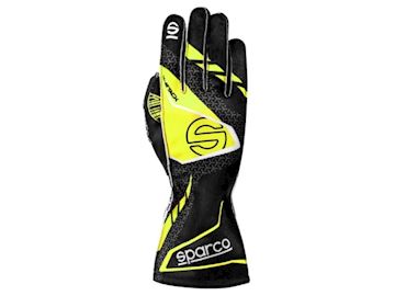 Kart handschoenen Sparco K-Attack zwart/geel