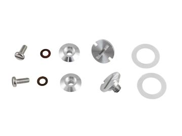Helmet visor Z-20 Shield retention kit Silver Zamp