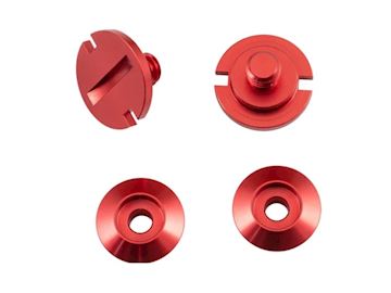 Helmet visor Z-20 Shield retention kit Red Zamp