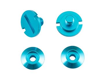 Helmet visor Z-20 Shield retention kit Blue Zamp