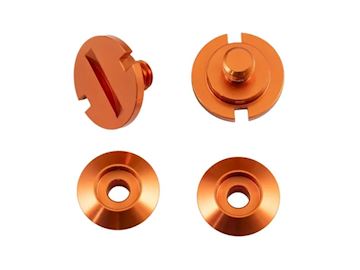 Helmet visor Z-20 Shield retention kit Orange Zamp