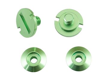 Helmet visor Z-20 Shield retention kit Green Zamp